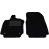 Generico Tappetini Auto per Clio 4 dal 2012 al 2019 | Kit Tappeti Anteriori Lato Guida e Passeggero | Set 2 Pezzi | Moquette e Gomma Alta Qualità | Fondo Antiscivolo | Battitacco PVC