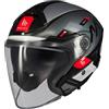 MT HELMETS Mt Casco Moto Cosmo Sv Silence Nero/Grigio XL Nero/Grigio XL