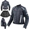 A-Pro Moto Giacca Donna Sport Impermeabile Impermeabile Tessuto Riflettente