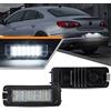 OZ-LAMPE Luci Targa a LED per VW GOLF 4 5 6 7 Lupo Scirocco Polo 9N 6R Passat 3c B6 CC Phaeton NEW Beetle II EOS, Luce Placchetta Lampada con Canbus, Nessun Errore