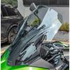TaTonCycle Parabrezza Cupolino per moto Versys 650 LT ABS 2022-2024 2025 2026 KLE650 Protezione dal vento Deflettore antivento, fumo chiaro
