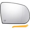 QUARKZMAN Vetro Specchio Retrovisore Destro Per Jeep Cherokee 14-19 1pc