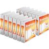 Cardinal Economy ClearVue 90641 - Raccoglitore a 3 anelli rotondi, 5,1 cm, contiene 475 fogli, antiaderente, colore bianco, confezione da 12