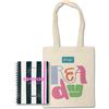 Mr. Wonderful Pack di Mr. Wonderful - Diario Scolastico 2026-2027 Settimanale con Adesivi - Agenda Settimanale con Planner + Mr. Wonderful - Borsa Tote Bag in Cotone