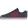 adidas Uomo Vs Pace 2.0 Shoes, Shadow Navy / Scarlet / Cloud White, 43 1/3 EU