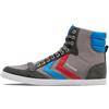 hummel Slimmer Stadil High, Sneaker a collo alto Unisex - Adulto, Castlerock Ribbon Red Brilliant Blue 63 511 0528, 42 EU