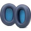 SINOWO Cuscinetti auricolari di ricambio per cuffie Sony WH-XB900N (WH-XB900), cuscinetti auricolari con isolamento acustico in memory foam, morbida pelle proteica, blu