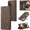 Sojlecyu Cover per Xiaomi Redmi Note 11/ Note 11S Custodia, a Libro Portafoglio in Premium Pelle PU Porta Carte Flip Case Supporto Protezione Case Cover per Xiaomi Redmi Note 11/ Note 11S, Caffè