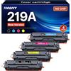 NOGIVY Toner 219A compatibile con HP 219X 219A per HP Color Laserjet Pro MFP 3302FDWG 3302SDWG 3302FDNG 3202DW 3302FDW 3302SDW 3302FDN 3202DN (1 nero, 1 ciano, 1 giallo, 1 magenta, confezione da 4)