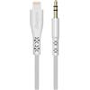 Energizer C41EUJALIHT - Cavo Audio da Lightning a Mini Jack, 3,5 mm, 1,5 m, Suono Stereo, Colore: Bianco, Compatibile MFI