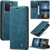 Phernykas Custodia a Libro Portafoglio per Xiaomi POCO C85, Cover Flip in Ecopelle con Porta Carte, Chiusura Magnetica e Protezione Anticaduta, Custodia Telefono Libretto per POCO C85, Blu-verde