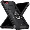 SORAKA Custodia per iPhone 8 Plus/7 Plus/6 Plus/6S Plus con supporto per anello,doppia protezione 2 in 1 in PC rigido e TPU morbido,compatibile con supporti magnetici per auto