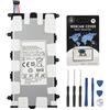 Oyomba Batteria di ricambio SP4960C3B per Samsung Galaxy Tab 2 7.0 GT-P3100/P3110/P6200/P6210 con kit di disassemblaggio