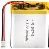 Uxney Batteria agli ioni di litio agli ioni di litio da 3,7 V, 2000 mAh, 103745, con connettore PH 2 con griglia da 2,0 mm