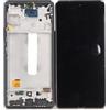 Generico DISPLAY CON FRAME PER SAMSUNG GALAXY A53 5G 2022 SM A536 LCD INCELL NERO