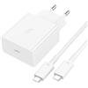 ACAGET 60W USB C Caricatore per Samsung Galaxy A57 A37 S26 Ultra S25 S24 S23 Serie | PD 3.0 Ricarica Rapida USB C Adattatore con 5A Cavo USB C 1M per Samsung Galaxy A16 A17 A27 A37 A56 S25 Tab S11 S10 S9 Ultra
