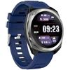 CANYON Smartwatch SW83 - Orologio fitness IPS da 1,34 pollici, GPS, STRAVA 128 modalità sport, SpO2 e frequenza cardiaca in tempo reale, 150 quadranti, contapassi, monitoraggio dello stress e del
