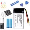 PONDWAY Batteria di ricambio 350 mAh, 3,7 V, AHB571935PCT-03, compatibile con Sennheiser Flex 5000, RS 2000, RS 5000, Set 880, TR 2000, BAP 800, CP-SN800, cuffie wireless ai polimeri di litio +