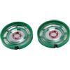 Uinfhyknd 2 Pezzi 1/4 W 0,25 W 8 Ohm 27 MM Altoparlante Magnete Esterno Rotondo Altoparlante Amplificatore Suono Accessori per Altoparlanti