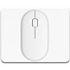 Dapesuom Tappetino per mouse piccolo, 12,7 x 15,2 cm, in gomma spessa premium con texture, antiscivolo, portatile e lavabile, mini tappetino per mouse per donne e uomini, laptop wireless, tastiera