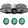 Generic Set di filtri per DJI NEO 2, UV/ND8/ND16/ND32/CPL filtri compatibili con accessori per droni DJI NEO2, filtro ND per obiettivo fotocamera a densità neutra (UV + CPL + ND8)