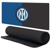 Head Case Designs Licenza Ufficiale Inter Milan Nero & Blu Logo Cresta 37.4 x 15.75 x 0.16 Inches (900 x 400 mm) - XL Tappetino per Mouse E Scrivania da Ufficio per Giochi Tastiera PC