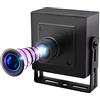 ELP Webcam USB 3.0 da 2 MP, sensore IMX291, 1080p a 50 fps, obiettivo 100°, Plug & Play, compatibile con Windows/Android/Linux/MacOS