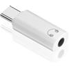 Duttek Adattatore per cuffie da USB tipo C a audio da 3,5 mm, adattatore per cuffie da USB tipo C a jack per cuffie da 3,5 mm, adattatore DAC USB C per iPhone Max/Pro/Plus, iPad Pro, Galaxy