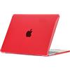 HLAAJJX Cover Compatibile con 2024-2021 Macbook Pro 16 pollici M1 M2 M3 M4 Max A2485 A2780 A2991 A3186 A3403,Custodia Rigido Protettivo con Macbook Pro 16,Rosso Cristallo