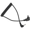 Jectse Cavo di Rilascio Otturatore per Fotocamera C3 da 2,5 Mm Cavo di Controllo Remoto per DSLR con Design a Spirale e Connessione Stabile