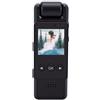 Annadue Action Camera Portatile 4K, Obiettivo Rotante 4K HD a 180 Gradi Videocamera Portatile WiFi con Registrazione Video con Rilevamento Automatico del Movimento per Viaggi in B (64GB)