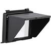Haofy Copertura per Parasole LCD con Protezione in Vetro Temperato per D500, Installazione Semplice per Riprese All'aperto, Plastica Nera 2,76x2,36x2,76 Pollici
