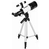 Ailgely Telescopio Spaziale Leggero da 70 Mm Lente Monoculare Ad Alta Definizione 150X per L'osservazione della Natura (Bianco)