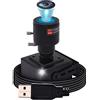 ELP Webcam da 8 megapixel con obiettivo varifocale da 2.8-12 mm, fotocamera Web per computer USB, Plug and Play per desktop e laptop, sensore 2448P IMX179 Streaming Webcam per Windows Android Linux