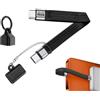 Generico Adattatore cavo di tipo C - di trasferimento ricarica da 80 Gbps, Soluzione di collegamento portatile per auto, Caricatore rapido USB per laptop Telefoni cellulari Attrezzature da ufficio | Ut