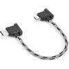 Rengue Cavo da Tipo C a USB Ad Angolo Retto per Air 2 Mini 2 Pocket con Trasferimento Rapido dei Dati Intrecciato in Nylon