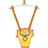 Munchkin Bounce & Play Saltatore per bebé da montare sulla cornice della porta, Altalena regolabile da porta per bambini, Seduta imbottita con anelli per dentizione e naso sonoro