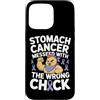 Stomach Cancer Warrior Gifts for Women a Custodia per iPhone 15 Pro Max Consapevolezza del cancro allo stomaco Pervinca Novembre Cancro allo stomaco