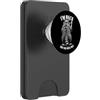 Grandio Design Introverted Intellectual Medio Finger Raccoon I'm Back Did You Miss Me Animale maleducato PopSockets PopWallet per MagSafe