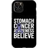 Stomach Cancer Warrior Gifts for Women a Custodia per iPhone 11 Pro Consapevolezza del cancro allo stomaco Pervinca Novembre Cancro allo stomaco