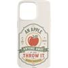 Teacher Sass Studio Custodia per iPhone 15 Pro Max Apple Joke Fruit Humor Funny Daying Retro Citazione