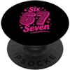 Maglietta Meme Divertente 67 Sei Sette 6 67 Sei Sette 6-7 Dolce Brainrot Italiano Meme Per Bambini PopSockets PopGrip Adesivo