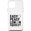 Fraxoweb Custodia per iPhone 12 mini Facile Peasy Lemon Squeezy Divertente Umorismo Agrumi