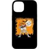 Funny Halloween Shirts Scary Gifts Men W Custodia per iPhone 13 Halloween Dabbing Scheletro Skull Rib Cage Dab Dance Pose