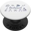 Bridesmaid Wedding Bach Party Matching B Bridesmaid Bride Squad Bow Bridal Party Wedding Bachelorette PopSockets PopGrip Adesivo