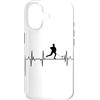 Magliette Roller Hockey Linea Cuore Custodia per iPhone 17 Hockey a rotelle Linea del cuore Battito cardiaco