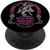 Wild Women Raised-Rowdy-Raised-Right Cou Donne selvagge Cowgirl Alzato-Rowdy-Raised-Right Western Art PopSockets PopGrip Adesivo