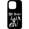 Medieval Renaissance Ren Faire Jousting Custodia per iPhone 15 Pro Sir Render Surrender - Divertente meme del Cavaliere del Rinascimento