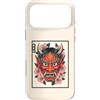 Hannya Oni Mask Aesthetic By TW Custodia per iPhone 17 Pro Max Maschera giapponese del diavolo Yokai del diavolo Hannya Giappone Oni