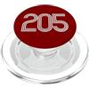 City & State Birmingham Alabama 205 Codice area Residente Patriot Americano PopSockets PopGrip per MagSafe